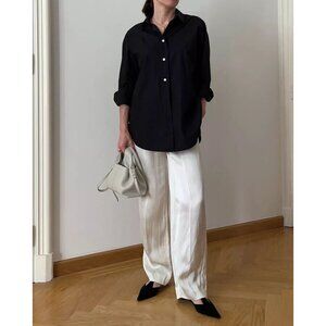 CITIZENS OF HUMANITY Kayla Shirt in Black Size Medium
